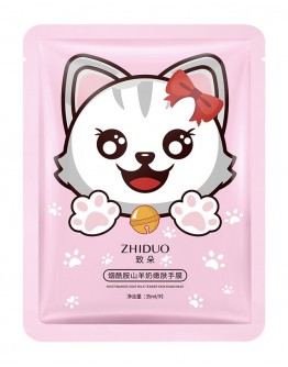          【BUY 1 FREE 1】Ready Stock Free Shipping Zhidou Kitty Hand-Mask
