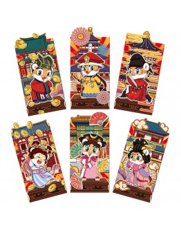 2022 TIGER YEAR CHINESE NEW YEAR ANGBAO 6 IN 1 SET