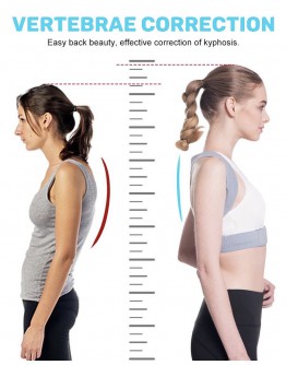       【READY STOCK】Back Support Posture Corrector