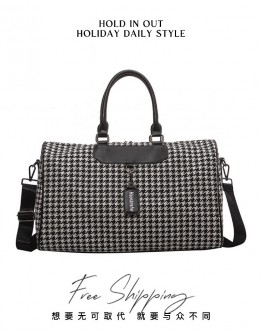       Free Shipping Houndstooth Bigger Bags