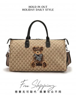       Free Shipping Faux Leather Bear Bigger Bags