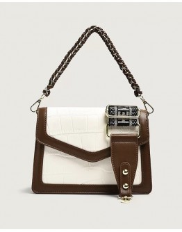 FREE SHIPPING FAUX CROC LEATHER CHAIN CROSSBODY BAGS
