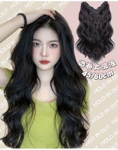              Free Shipping Nature Curly 45/60cm Wig Hair