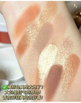    FREE SHIPPING MUGE LEEN ANGEL BUTTERFLY 12 NUDE COLOR EYESHADOW 