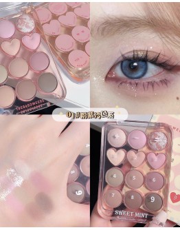                                                       【LIMITED】Pinky Heart Sweet Mint Eyeshadow