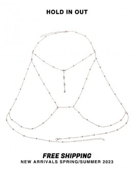                   【Ready Stock】Free Shipping Metal / Titanium Unisex Body-Necklace