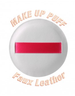       【READY STOCK】Free Shipping Faux Leather Make-Up Puff