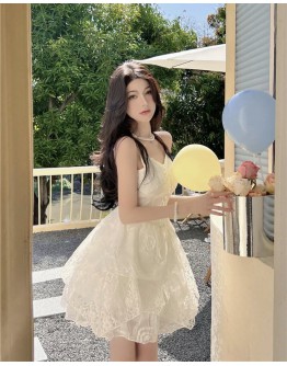    【READY STOCK】 LADIES LAYED LACE DRESS