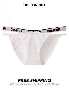       【READY STOCK】Free Shipping 100% Cotton Double-Waist Briefs