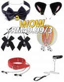                                                          【Preorder】100 Designs Sexy Lingeries Acc 3 In Set