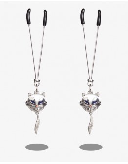                                                          【Preorder】Metal Bell Fox Patterned Accessories