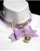                                                          【Preorder】Led Light Bell Ribbon Necklace + Gold Chain