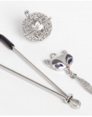                                                          【Preorder】Metal Bell Fox Patterned Accessories