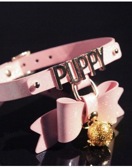                                                          【Preorder】Led Light Bell Ribbon Necklace + Gold Chain