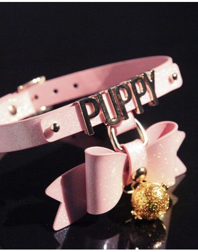                                                          【Preorder】Led Light Bell Ribbon Necklace + Gold Chain