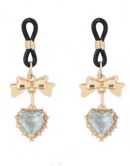                                                          【Preorder】Rhinestone Heart Acc