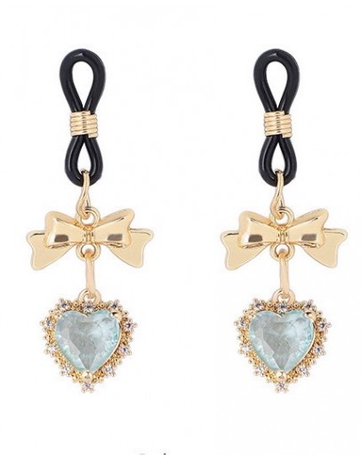                                                          【Preorder】Rhinestone Heart Acc