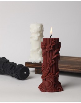                                                          【Preorder】Stripe Style Flora Candle 105g