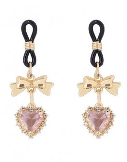                                                          【Preorder】Rhinestone Heart Acc