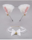                                                          【Preorder】Bell Cat Hairband / Necklace