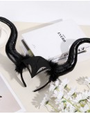                                                          【Preorder】Devil Patterned Hairband