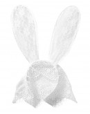                                                          【Preorder】Lace Long-Line Rabbit Hairband