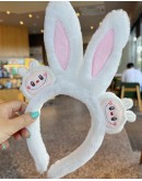                                                          【Preorder】Labubu Patterned Bigger Rabbit Hairbands