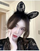                                                          【Preorder】Cos Rabbit Velvet Lace Hairband