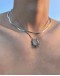                                                          【Preorder】Unisex Electroplated Metal 12 Style Necklace