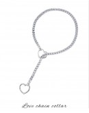                                                          【Preorder】Chain Love Heart Necklace