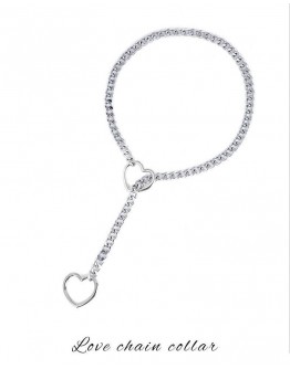                                                          【Preorder】Chain Love Heart Necklace