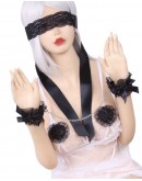                                                          【Preorder】Black Lace 3 In Set Sexy Lingeries