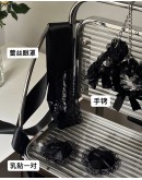                                                          【Preorder】Black Lace 3 In Set Sexy Lingeries