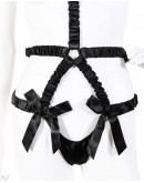                                                          【Preorder】Ribbon Halter-Neck Body-Suit Acc