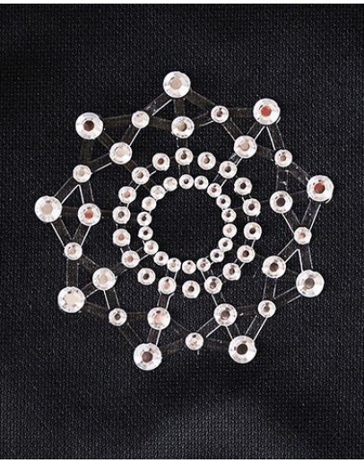                                                         【Preorder】Rhinestone Nipple Cover Sticker 1 Pair