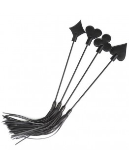                                                          【Preorder】Love Heart Faux Leather Fringe Acc
