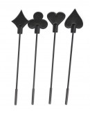                                                          【Preorder】Love Heart Faux Leather Fringe Acc