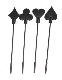                                                          【Preorder】Love Heart Faux Leather Fringe Acc