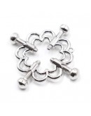                                                          【Preorder】Lucky Silvery Metal Chain 1 Pair Acc