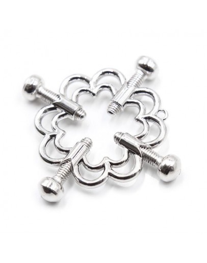                                                          【Preorder】Lucky Silvery Metal Chain 1 Pair Acc