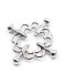                                                          【Preorder】Lucky Silvery Metal Chain 1 Pair Acc