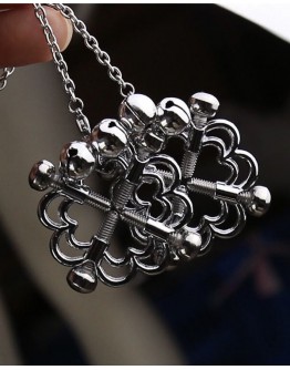                                                          【Preorder】Lucky Silvery Metal Chain 1 Pair Acc