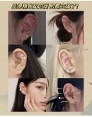                                                          【Preorder】Stainless Steel Wellness Ear Stickers Love Cross