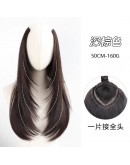                                                          【Preorder】Free Shipping 50cm Natural Layered Clips Wig