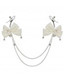                                                          【Preorder】Ribbon Bell Chain Titanium Clips Acc