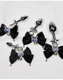                                                          【Preorder】Ribbon Bell Chain Titanium Clips Acc