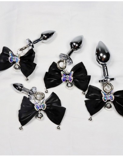                                                          【Preorder】Ribbon Bell Chain Titanium Clips Acc