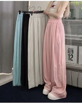             Free Shipping Loose Elastic Trouser