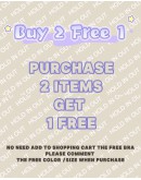                                                          【Preorder】Buy 2 Free 1 Adhesive Bra