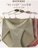                                                          【Preorder】40kg-100kg High-Waist 100% Cotton Panties